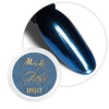 Polvo con efecto espejo para decorar uñas MollyLac Glass Effect Blue n.º 8