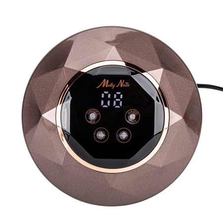 MollyNails 68-W-Nagelfeile für Maniküre und Pediküre, braun, M23, 50.000 Umdrehungen