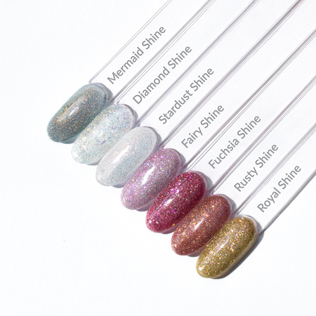 Gel pour ongles Shine on you Stardust Shine MollyLac sans HEMA/Di-HEMA, 50 g