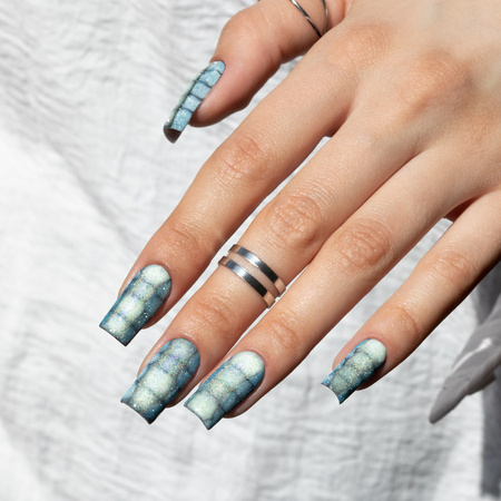 Blooming Gel MollyNails — гель для мокрого декорування, без HEMA/Di-HEMA, 10 г
