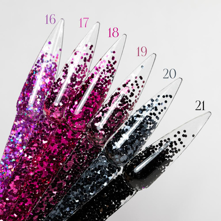 Adornos para uñas: mini lunares en forma de panal de abeja, Jety n.º 17, 5 g
