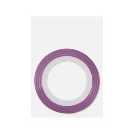 Nitka tasiemka do zdobień krążek light violet Nr 14