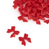 Adornos para uñas: lazos 3D Molly Nails, rojos, 100 unidades
