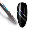 Ruban décoratif à boucles, argenté, n° 7