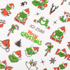 Molly Nails JO-2580 self-adhesive Christmas Grinch nail stickers