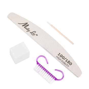 Safe Standard nail styling kit MollyLac 100/180 nail file