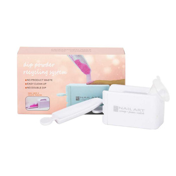 Petite boîte pour saupoudrer les décorations et le vernis à ongles titane