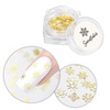Snowflakes Christmas Nail Decorations in a Jar