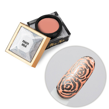 Creative Flow Color Gel - Gel creativo para Nail Art con efecto de diseños difuminados y suaves Molly Nails Peach Milk Sin HEMA/Di-HEMA 5 g
