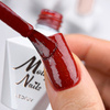 La Vie en Rouge No. 322 Deep Obsession LED/UV Gel Polish by MollyNails—HEMA/Di-HEMA Free, 8 g + FREE Glitter Sample Pack