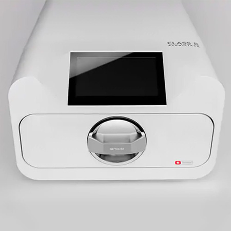 Autoclave Enbio S LED Light + Filtro de agua GRATIS + Ficha técnica + Certificado de seguridad GRATIS, color blanco