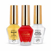 MollyNails Vinyl Effect System : kit 3 étapes « Essentials » – Rouge feu