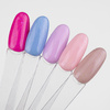 Top coat LED/UV sin necesidad de limpiar con alcohol, con purpurina, Molly Nails Sparkle Top Zodiac, 10 g