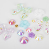 Box with decorations: bows, flowers, rhinestones BKHZ-008