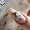 Selbstklebende Nagelsticker, Muster TH-1103