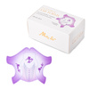 Gabarits en plastique pour l'extension des ongles, pour gel et acrylogel, MollyLac Flexible, violets, 500 pièces