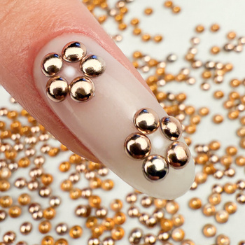 ShinePins: tachuelas lisas, adornos brillantes para uñas, tamaño mediano, NTN Premium n.º 1, 5 g