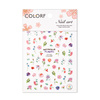 Adhesivos para uñas con motivos florales CA-422