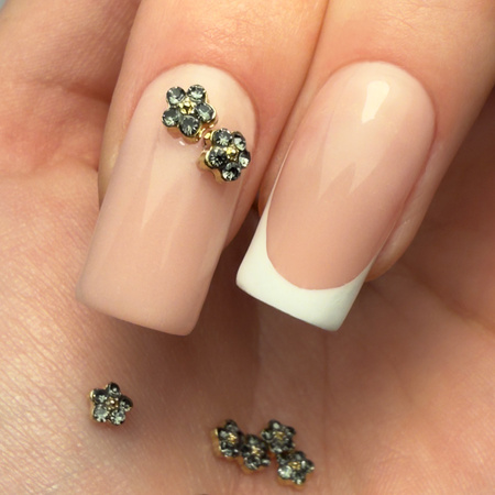 Molly Nails K1121 3D flower nail decorations, 10 pieces