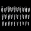 Doppie forme a sandwich per la ricostruzione delle unghie - Forme a sandwich ovali W557 Molly Nails, 240 pezzi