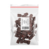 Capuchons abrasifs pour pédicure avec intérieur en coton, 13 mm, grain 80, marron, AlleMed, 100 pièces