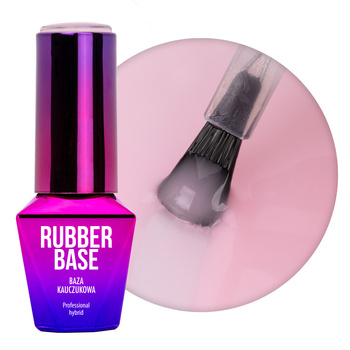 Base en caoutchouc LED/UV Rubber Base Cover Molly Nails Cool Nude sans HEMA/Di-HEMA 10 g