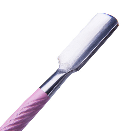 Professional double-sided hoof chisel for manicure and pedicure, pink