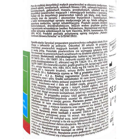 Disinfettante per superfici con spruzzatore Medisept Velox Spray Neutral 1000 ml