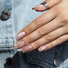 Esmalte híbrido Molly Nails Crystal Water Cat Eye 8 g, n.º 164