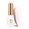 Vernis hybride LED/UV Gel Polish La Rose n° 423 Madame French Molly Nails sans HEMA/Di-HEMA 8 g