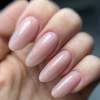 Gel modelador para uñas sin HEMA ni Di-HEMA con aceite de árbol de té MollyLac HerbaLine Shiny Flakes by Gosia Kruś 5 g