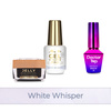 Molly Nails PRO MATCH SYSTEM 2+1 White Whisper: 2 geles de construcción + Doctor Top 10 g
