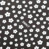Autocollants pour ongles fins, fleurs, SWA17, blancs