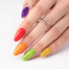 Vernis hybride Molly Nails Flashing Lights Neon Fig Fiction sans HEMA/Di-HEMA, 8 g, n° 648