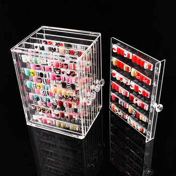 Acrylic cassette stand with drawers for tips or templates