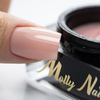 Dichtes Aufbau-Gel „Salon Cover Soft Jelly“ von Ewelina Staszak MollyNails, HEMA-/Di-HEMA-frei, 15 g