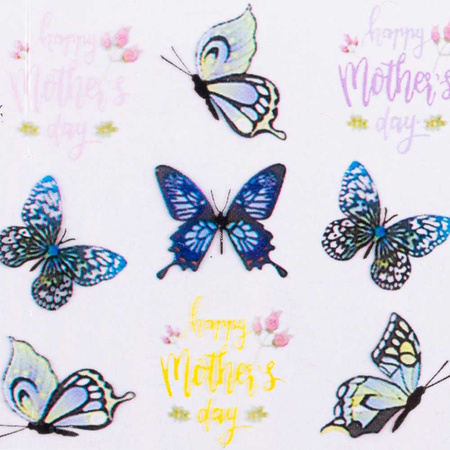 Transferfolie „Butterflies“ 100 cm Nr. 3