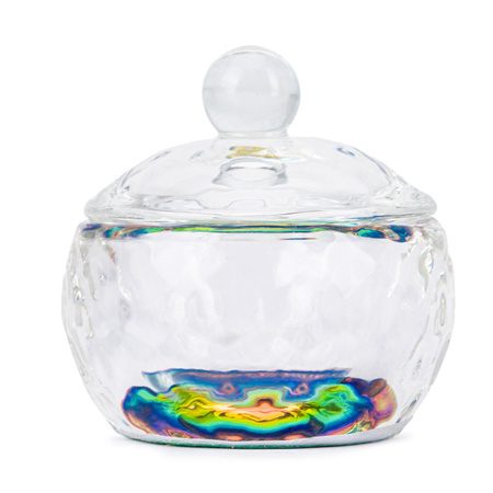 Petit pot en verre avec couvercle pour e-liquide, nettoyant pour henné n° 1