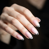 Creative Flow Color Gel - Gel creativo para Nail Art con efecto de diseños difuminados y suaves Molly Nails Black, sin HEMA ni Di-HEMA, 5 g