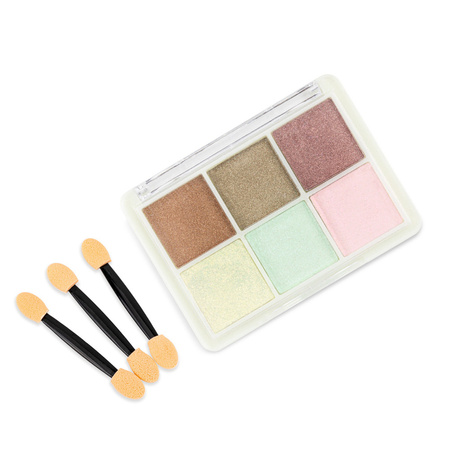 Polvere per unghie effetto specchio, confezione da 6 colori n. 5