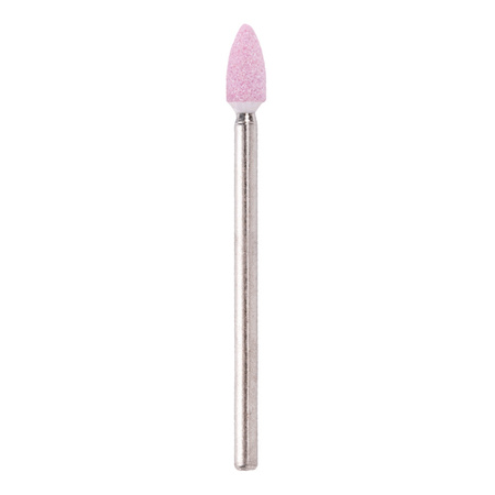 Petite fraise ovale en pierre rose n° 8