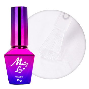 Satin Top MollyLac: top coat opaco no-wipe senza risciacquo, trasparente, 10 g