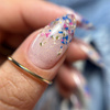 Dried flowers for nail art MollyLac White 5 pcs