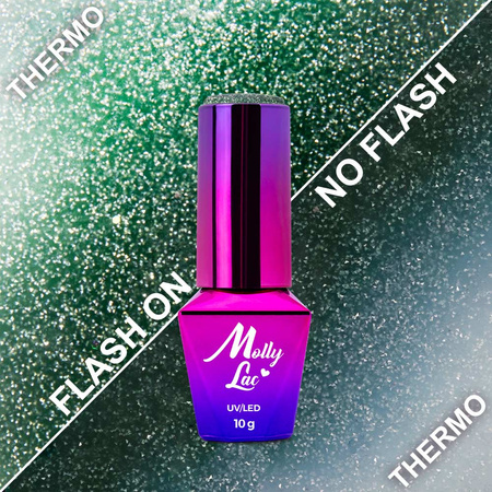 Vernis hybride MollyLac Thermo Flashing Lights Rumour 10 g n° 695