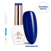 Smalto ibrido LED/UV Gel Polish The Trend Edit n. 306 Deep Navy MollyNails senza HEMA/Di-HEMA 8 g + Campionario Blues IN OMAGGIO