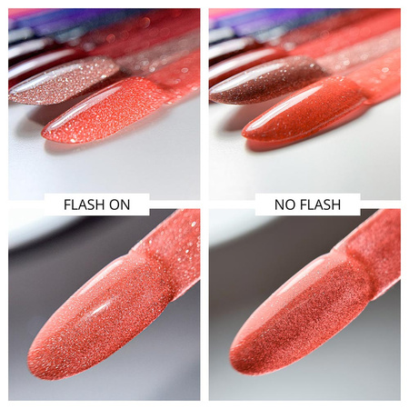 Molly Nails Duo Flashing Lights Everlasting HEMA/Di-HEMA Free Hybrid Nail Polish 8g No. 608