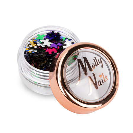 Прикраса для нігтів «Пазл» від Molly Nails, 2 г