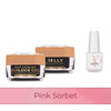 PRO MATCH SYSTEM 2+1 Pink Sorbet: 2 гелі LED/UV по 50 г: Jelly&SelfLeveling; + Doctor Top 15 г БЕЗКОШТОВНО