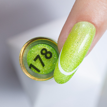 Molly Nails Neon Flashy Cat Eye HEMA Free Hybrid Nail Polish 8g No. 178