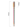 Fraise diamantée Unicorn arc-en-ciel cylindrique arrondie n° 11